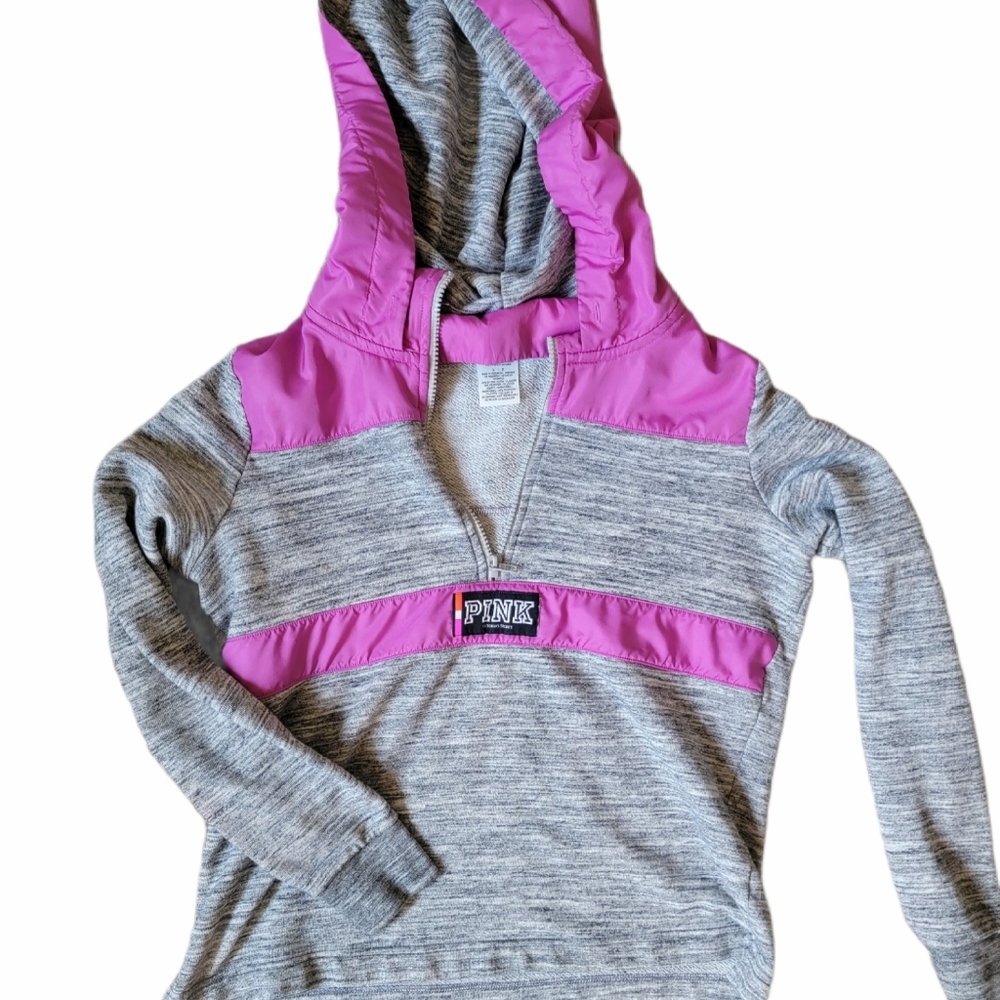 Victoria's Secret Purple long sleeve quarter zip